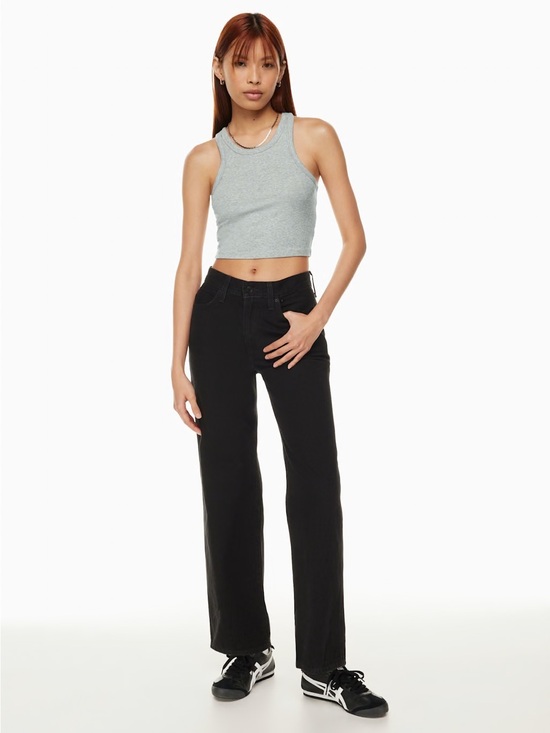 Sunday Best Denim - Aritzia Sunday Best Jupiter Jean Black High-rise Wide Leg